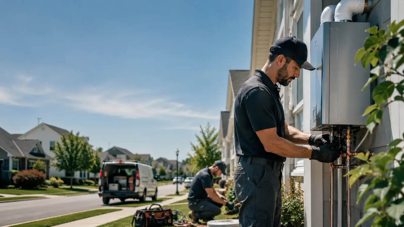Tankless Water Heater Installation in Center, TX